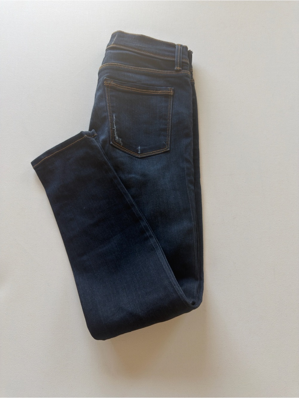 EUC Women's Free People Dark Wash Classic Skinny Jeans Size 26/26" Inseam (KB9)